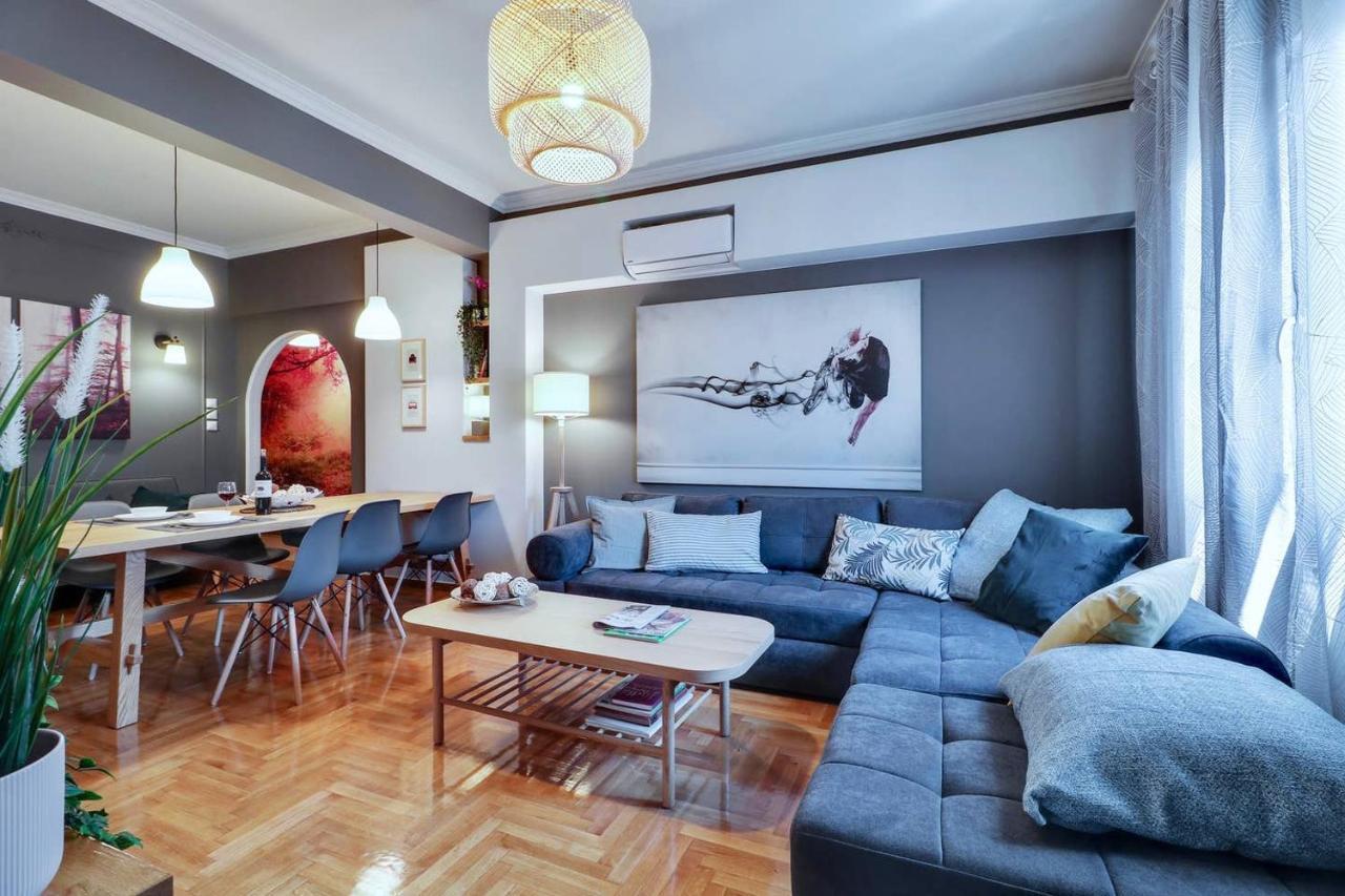 Victoria 5Star / 5Br Bigapt / Sauna / 2Min To Metro Athens Exterior photo