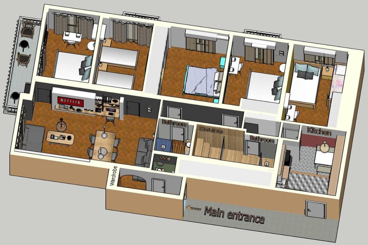 Victoria 5Star / 5Br Bigapt / Sauna / 2Min To Metro Athens Exterior photo