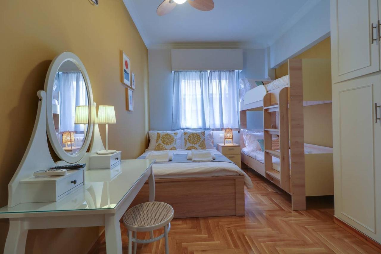 Victoria 5Star / 5Br Bigapt / Sauna / 2Min To Metro Athens Exterior photo